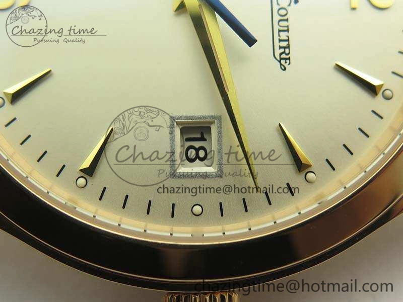 Master Grande Ultra Thin 1548420 RG ZF 1:1 Best Edition White Dial On Brown Leather Strap A899