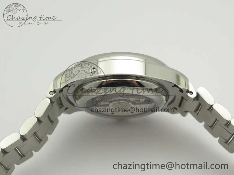 Master Moonphase Chronograph SS GSF 1:1 Best Edition White Dial on SS Bracelet A7751