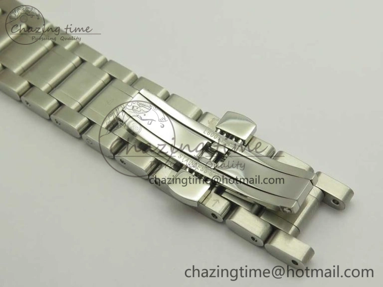 Master Moonphase Chronograph SS GSF 1:1 Best Edition White Dial on SS Bracelet A7751