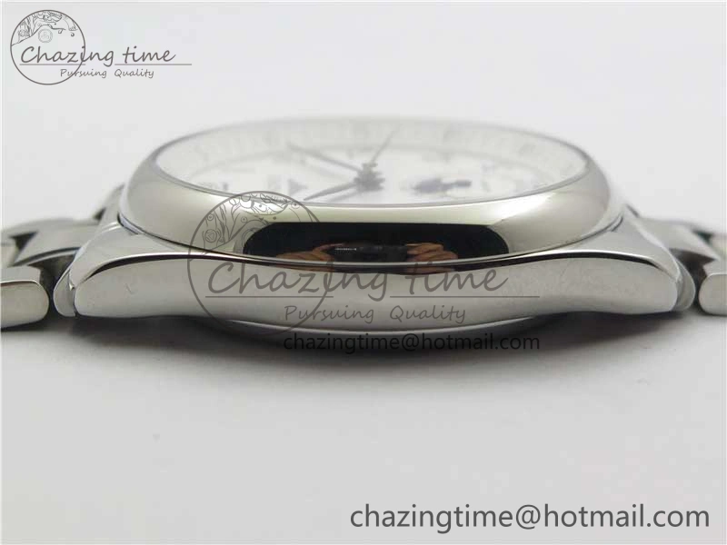 Master Moonphase L2.909.4.78.3 SS GSF 1:1 Best Edtion White Dial On SS Bracelet A899 V3