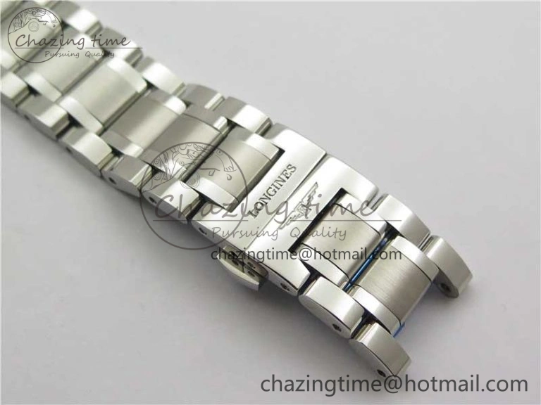 Master Moonphase L2.909.4.78.3 SS GSF 1:1 Best Edtion White Dial On SS Bracelet A899 V3