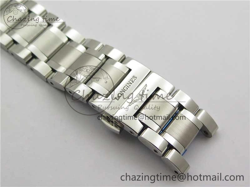 Master Moonphase L2.909.4.78.3 SS GSF 1:1 Best Edtion White Dial On SS Bracelet A899 V3