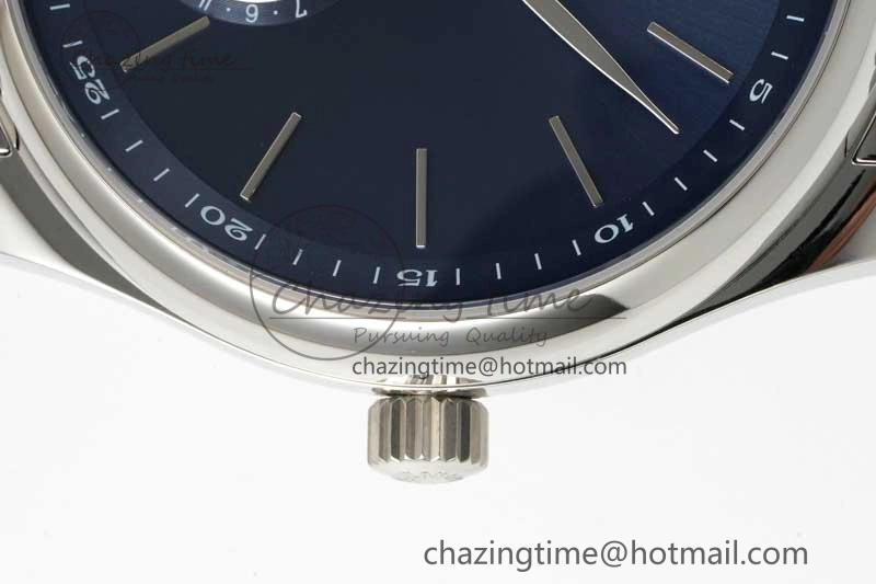 Master Moonphase SS APSF 1:1 Best Edition Blue Stick Dial on SS Bracelet AL899