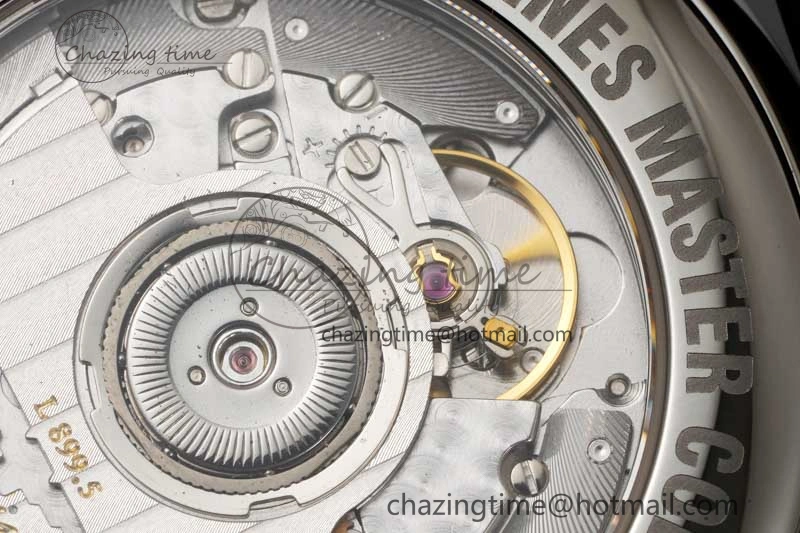 Master Moonphase SS APSF 1:1 Best Edition White Numeral Dial on Brown Leather Strap AL899