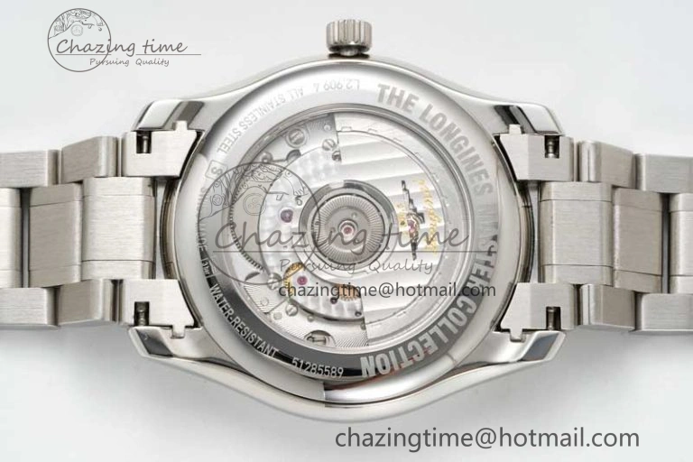 Master Moonphase SS APSF 1:1 Best Edition White Numeral Dial on SS Bracelet AL899