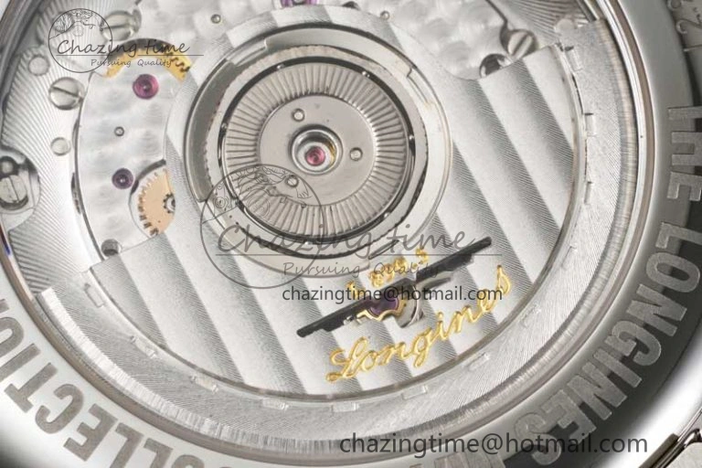 Master Moonphase SS APSF 1:1 Best Edition White Numeral Dial on SS Bracelet AL899