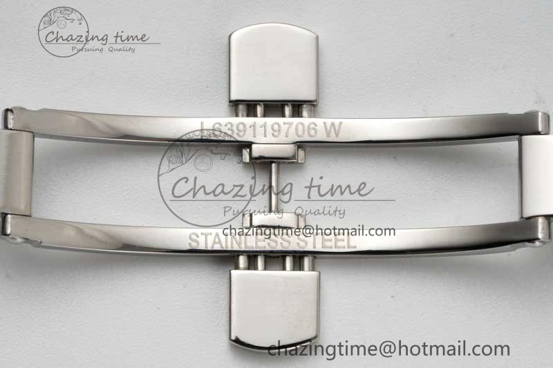 Master Power Reserve SS APSF 1:1 Best Edition White Dial on Brown Leather Strap AL602