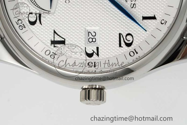 Master Power Reserve SS APSF 1:1 Best Edition White Dial on SS Bracelet AL602
