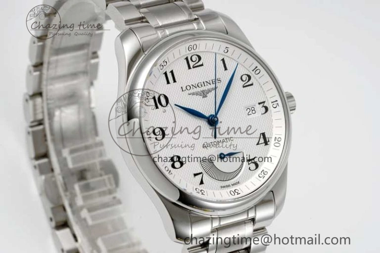 Master Power Reserve SS APSF 1:1 Best Edition White Dial on SS Bracelet AL602