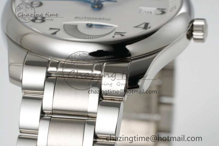 Master Power Reserve SS APSF 1:1 Best Edition White Dial on SS Bracelet AL602