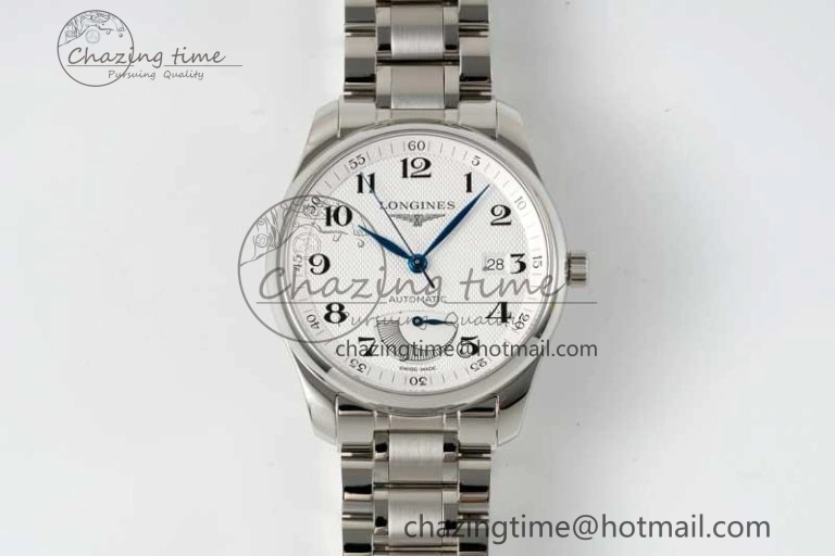 Master Power Reserve SS APSF 1:1 Best Edition White Dial on SS Bracelet AL602