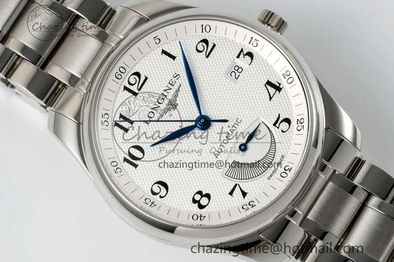 Master Power Reserve SS APSF 1:1 Best Edition White Dial on SS Bracelet AL602
