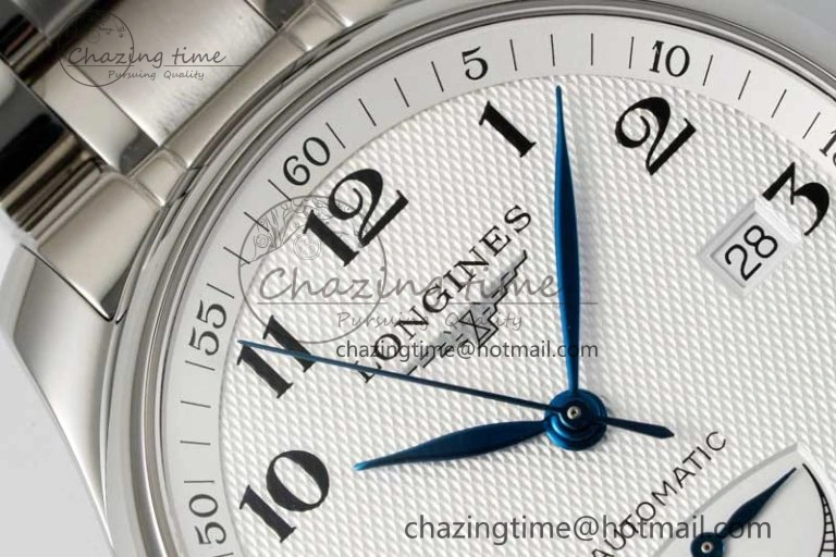 Master Power Reserve SS APSF 1:1 Best Edition White Dial on SS Bracelet AL602