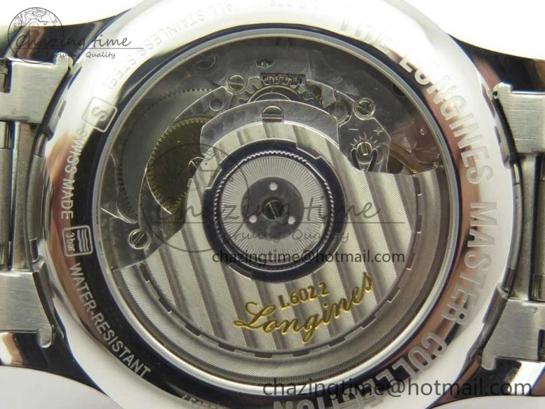 Master Real PR SS GSF Best Edition White Textured Dial on SS Bracelet A2836(Free Brown Leather Strap)