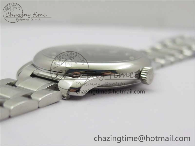 Master SS GLF 1:1 Best Edition Black Crystal Markers Dial on Asian Cal.L.888.2 (Free Leather Strap)