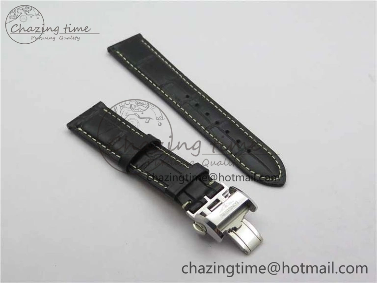 Master SS GLF 1:1 Best Edition Black Crystal Markers Dial on Asian Cal.L.888.2 (Free Leather Strap)