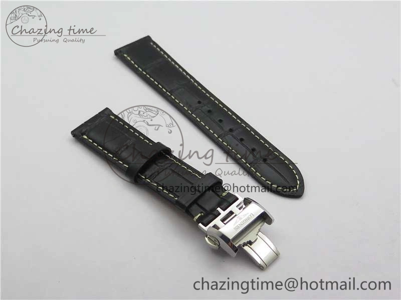 Master SS GLF 1:1 Best Edition Black Crystal Markers Dial on Asian Cal.L.888.2 (Free Leather Strap)