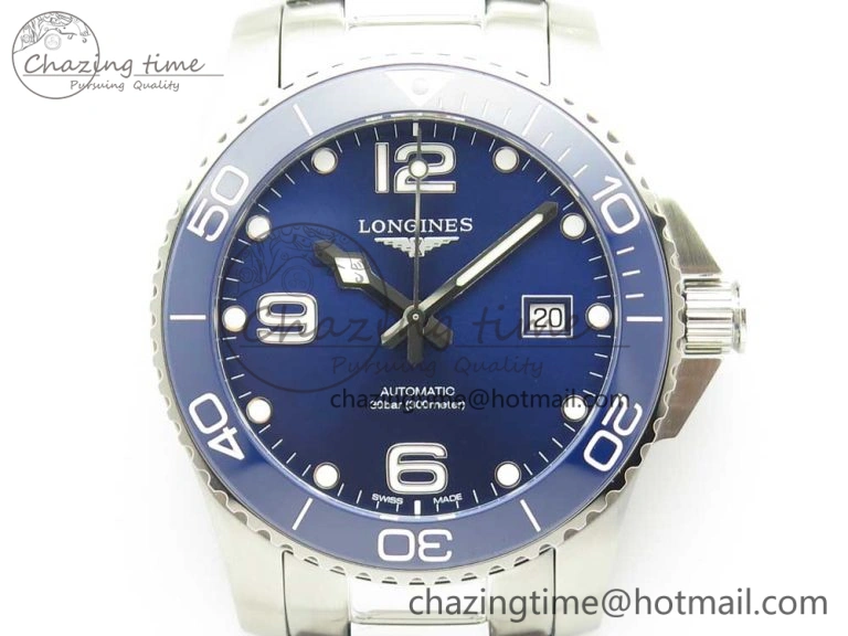 Master SS GLF 1:1 Best Edition Blue Crystal Markers Dial on Asian Cal.L.888.2 (Free Leather Strap)