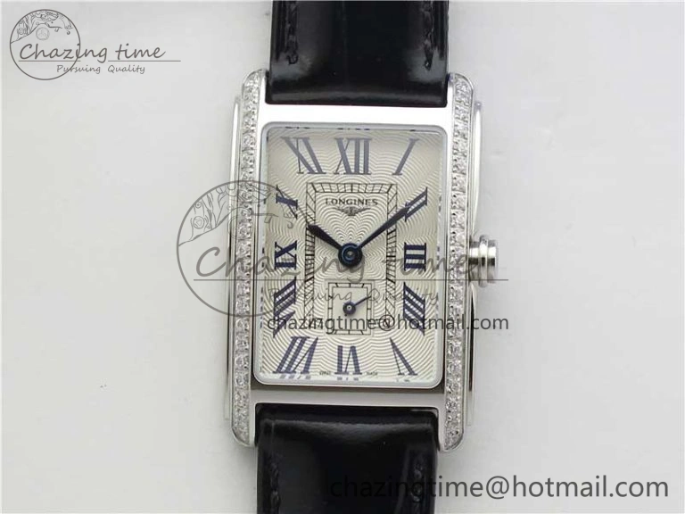 Master SS GLF 1:1 Best Edition Blue Crystal Markers Dial on Asian Cal.L.888.2 (Free Leather Strap)