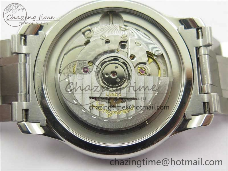 Master SS GLF 1:1 Best Edition Blue Crystal Markers Dial on Asian Cal.L.888.2 (Free Leather Strap)