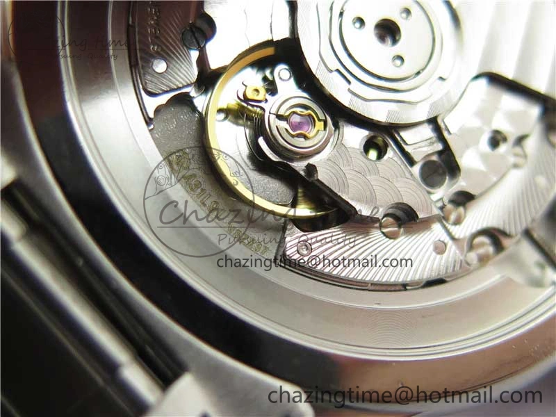 Master SS GLF 1:1 Best Edition Blue Crystal Markers Dial on Asian Cal.L.888.2 (Free Leather Strap)