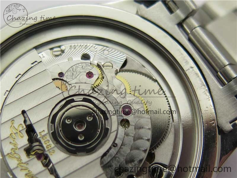 Master SS GLF 1:1 Best Edition Blue Crystal Markers Dial on Asian Cal.L.888.2 (Free Leather Strap)