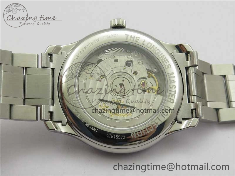 Master SS GLF 1:1 Best Edition Blue Crystal Markers Dial on Asian Cal.L.888.2 (Free Leather Strap)