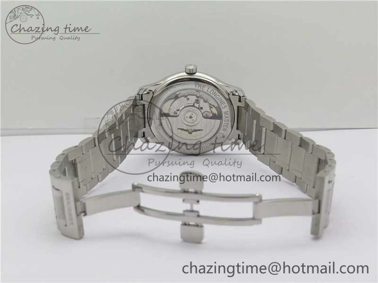 Master SS GLF 1:1 Best Edition Blue Crystal Markers Dial on Asian Cal.L.888.2 (Free Leather Strap)
