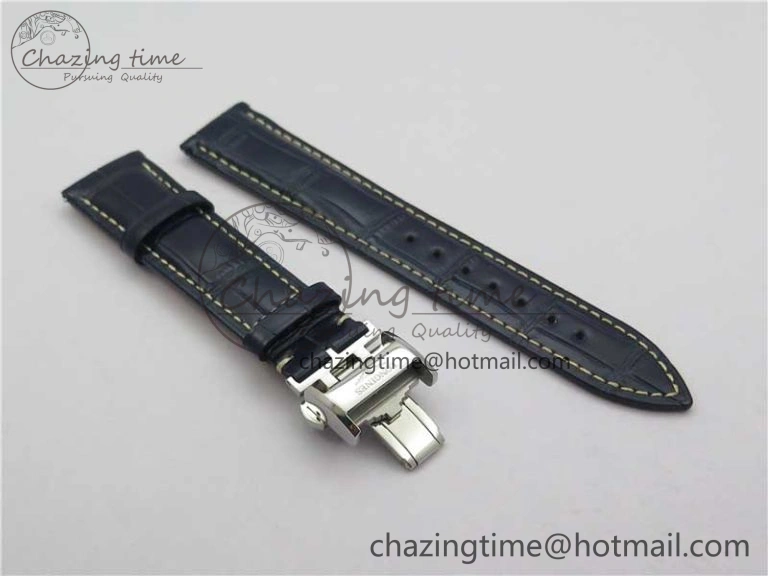 Master SS GLF 1:1 Best Edition Blue Crystal Markers Dial on Asian Cal.L.888.2 (Free Leather Strap)