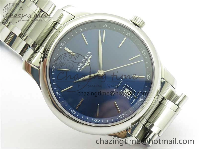 Master SS GLF 1:1 Best Edition Blue Sticks Markers Dial on Asian Cal.L.888.2 (Free Leather Strap)