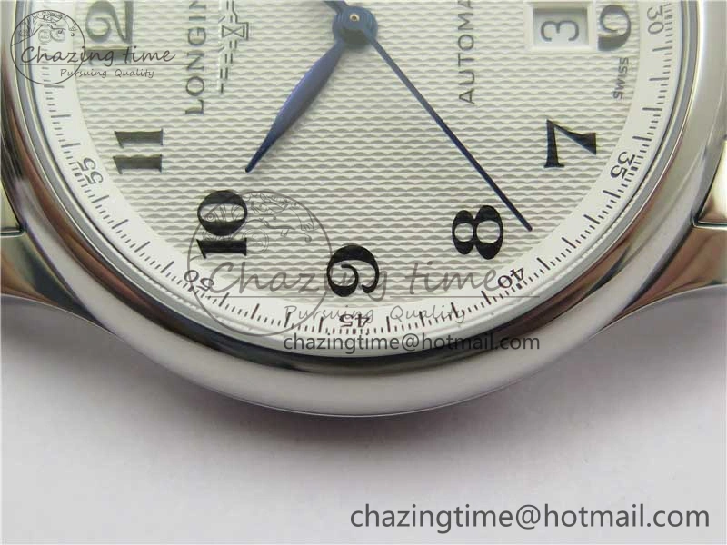 Master SS GLF 1:1 Best Edition White Textured Dial on Asian Cal.L.888.2 (Free Leather Strap)