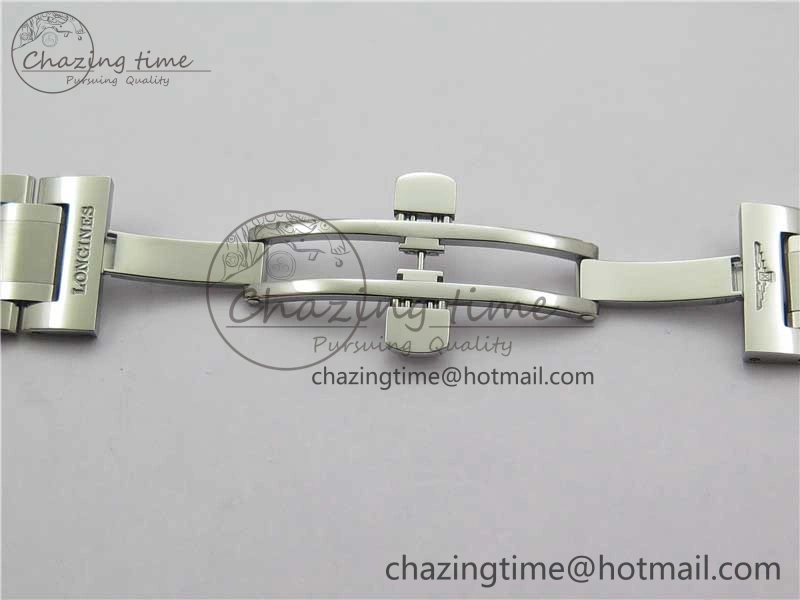 Master SS GLF 1:1 Best Edition White Textured Dial on Asian Cal.L.888.2 (Free Leather Strap)