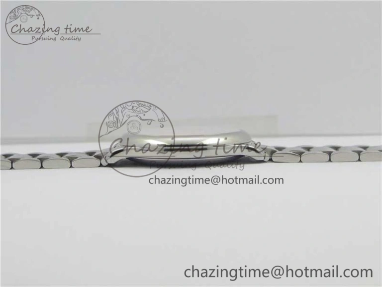 Master SS KZF 1:1 Best Edition White Textured Dial on Bracelet Miyota 9015 to Cal.L.888.2