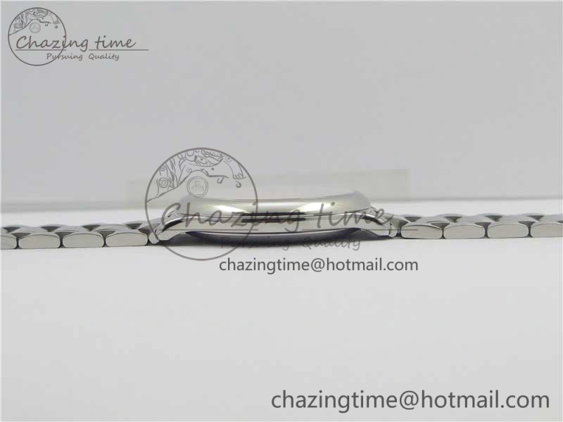Master SS KZF 1:1 Best Edition White Textured Dial on Bracelet Miyota 9015 to Cal.L.888.2