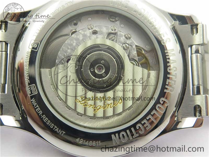 Master SS KZF 1:1 Best Edition White Textured Dial on Bracelet Miyota 9015 to Cal.L.888.2