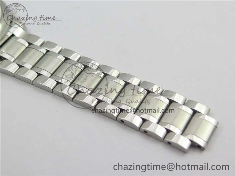 Master SS KZF 1:1 Best Edition White Textured Dial on Bracelet Miyota 9015 to Cal.L.888.2