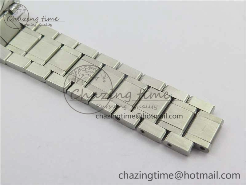 Master SS KZF 1:1 Best Edition White Textured Dial on Bracelet Miyota 9015 to Cal.L.888.2