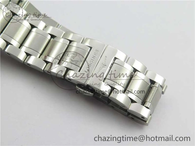 Master SS KZF 1:1 Best Edition White Textured Dial on Bracelet Miyota 9015 to Cal.L.888.2