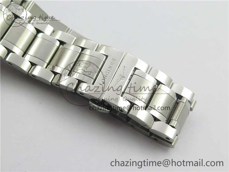 Master SS KZF 1:1 Best Edition White Textured Dial on Bracelet Miyota 9015 to Cal.L.888.2