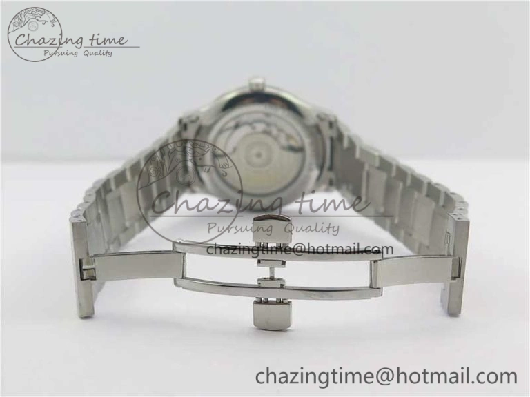 Master SS KZF 1:1 Best Edition White Textured Dial on Bracelet Miyota 9015 to Cal.L.888.2