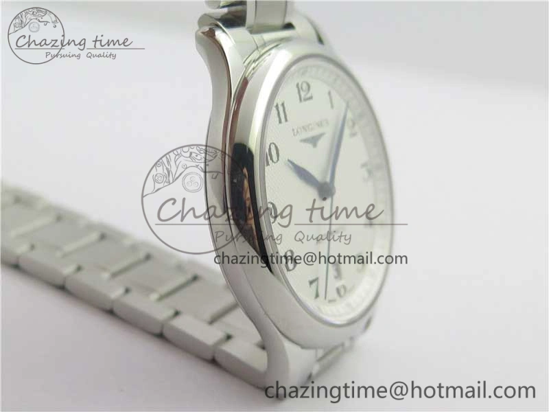 Master SS KZF 1:1 Best Edition White Textured Dial on Bracelet Miyota 9015 to Cal.L.888.2