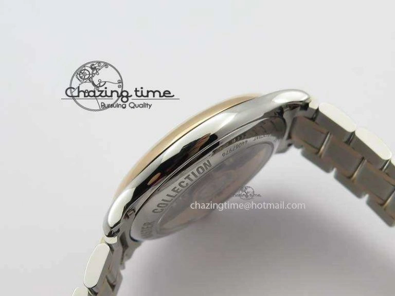 Master SS RG KV 1:1 Best Edition White Textured Dial On Bracelet Miyota 9015 To Cal.L.888.2