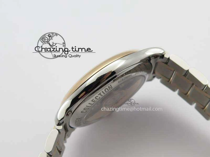 Master SS RG KV 1:1 Best Edition White Textured Dial On Bracelet Miyota 9015 To Cal.L.888.2