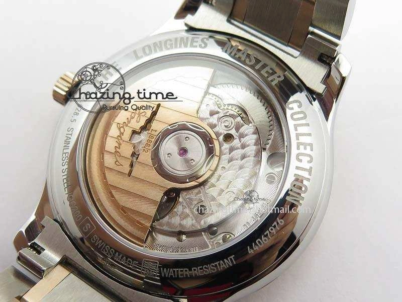 Master SS RG KV 1:1 Best Edition White Textured Dial On Bracelet Miyota 9015 To Cal.L.888.2