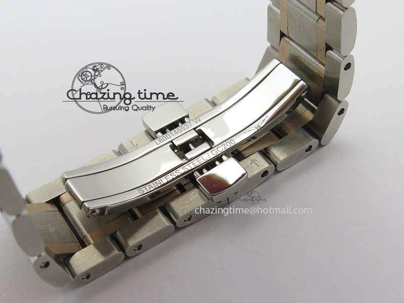 Master SS RG KV 1:1 Best Edition White Textured Dial On Bracelet Miyota 9015 To Cal.L.888.2