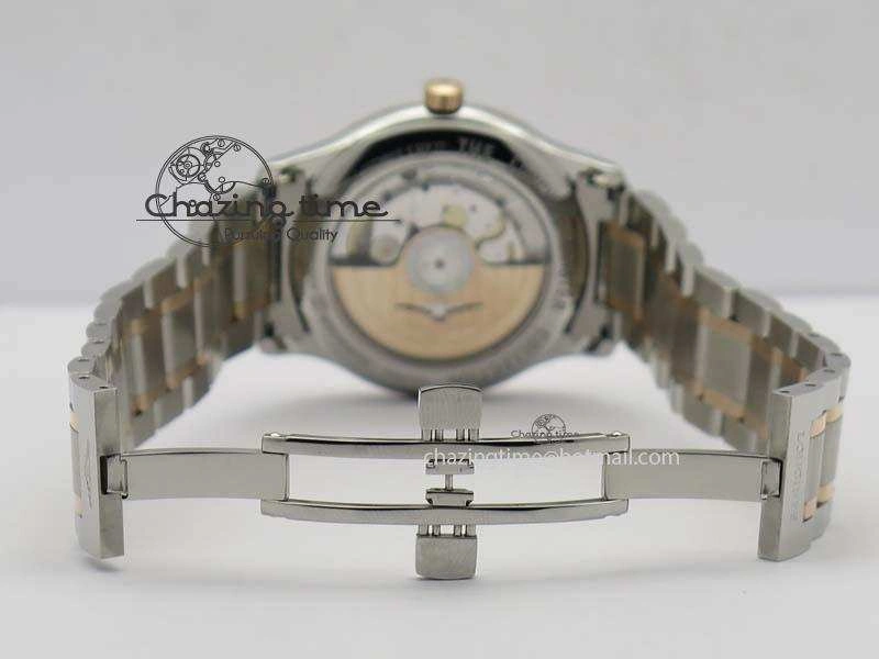 Master SS RG KV 1:1 Best Edition White Textured Dial On Bracelet Miyota 9015 To Cal.L.888.2