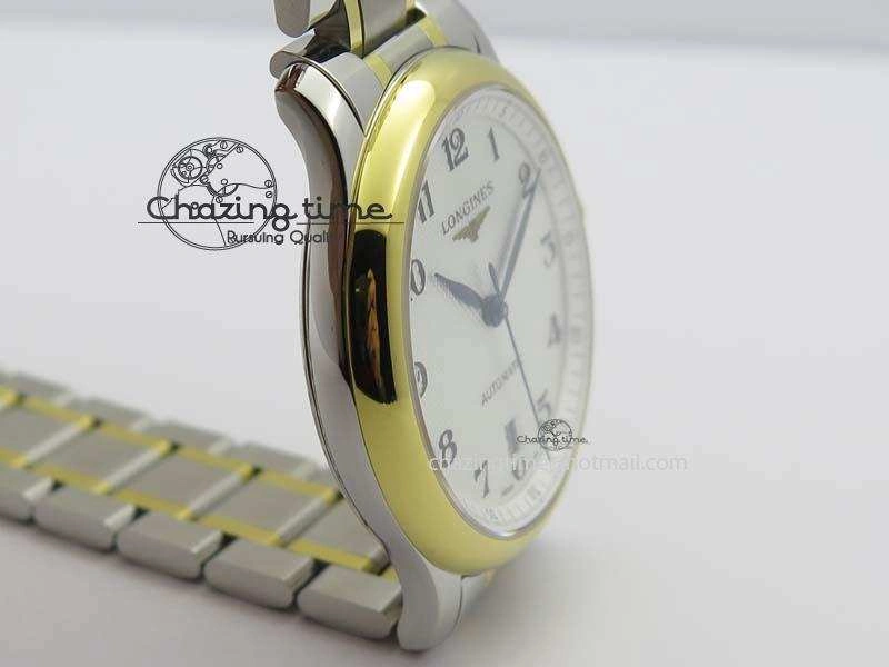 Master SS YG KV 1:1 Best Edition White Textured Dial On Bracelet Miyota 9015 To Cal.L.888.2