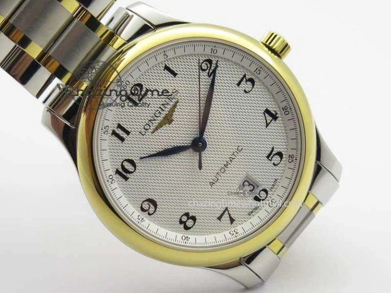Master SS YG KV 1:1 Best Edition White Textured Dial On Bracelet Miyota 9015 To Cal.L.888.2
