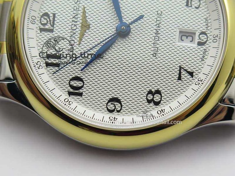 Master SS YG KV 1:1 Best Edition White Textured Dial On Bracelet Miyota 9015 To Cal.L.888.2