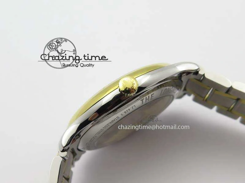 Master SS YG KV 1:1 Best Edition White Textured Dial On Bracelet Miyota 9015 To Cal.L.888.2